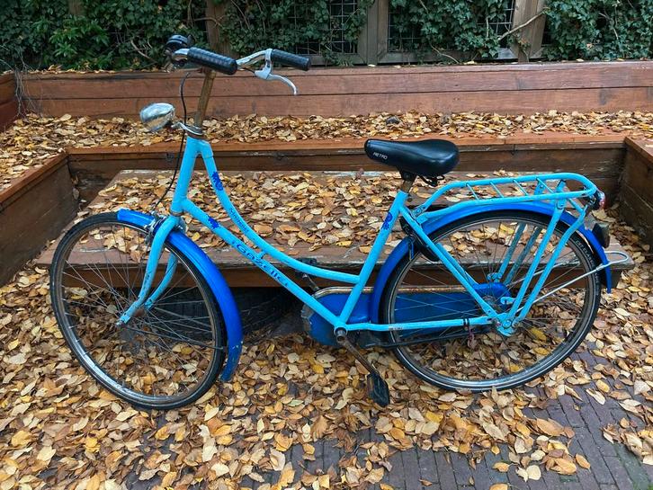 Gazelle omafiets 26 inch, Fietsen en Brommers, Fietsen | Meisjes, Gebruikt, 26 inch of meer, Handrem, Ophalen