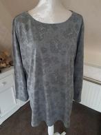 Lichtgrijs gebloemde dames tuniek maat XL, Kleding | Dames, Yessica, Maat 46/48 (XL) of groter, Ophalen of Verzenden, Zo goed als nieuw