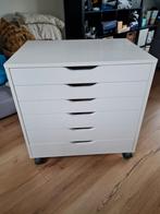 Ikea Alex ladeblok op wielen zo goed als nieuw, Ophalen, Minder dan 50 cm, 5 laden of meer, Zo goed als nieuw