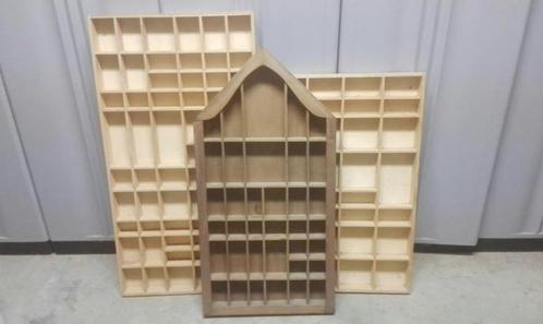 Houten letterbak, Huis en Inrichting, Woonaccessoires | Wanddecoraties, Nieuw, Ophalen