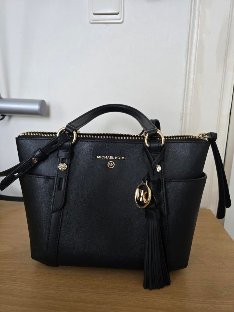 Michael kors handtas, Ophalen of Verzenden, Zwart, Handtas