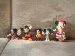 5 x Mickey Mouse,die met palet is van Bully, Ophalen of Verzenden, Mickey Mouse, Beeldje of Figuurtje