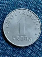 Estland 1 Kroon 1993 UNC, Verzenden, Overige landen, Losse munt
