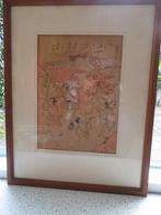 Reproductie print van Japanse Kunstenaar Ishikawa Toyo Masa, Ophalen of Verzenden