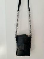 Zwarte Tous Leren Tas, Ophalen of Verzenden, Nieuw, Zwart, Handtas