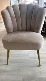 Beige Fauteuil, Huis en Inrichting, Fauteuils, Ophalen, Overige materialen, Minder dan 75 cm, Zo goed als nieuw