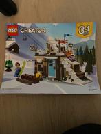 Lego skihuis 31080, Kinderen en Baby's, Speelgoed | Duplo en Lego, Ophalen, Zo goed als nieuw, Complete set, Lego