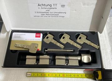 2 sets: DOM ix Twinstar 2 cilinders NIEUW + OMCODERING beschikbaar voor biedingen