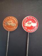 2 Speldjes St. Oedenrode Kind. vd Laar (klomp), Verzamelen, Speldjes, Pins en Buttons, Ophalen, Gebruikt, Overige onderwerpen