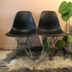 Eames Vitra (DSR) - design eetkamerstoelen black, Ophalen of Verzenden