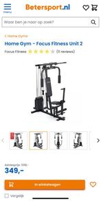 Fitness apparatuur nieuw!, Ophalen, Zo goed als nieuw, Metaal, Krachtstation