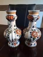 Twee Knobbelvazen. Delfts handwerk jaren '70., Antiek en Kunst, Ophalen of Verzenden