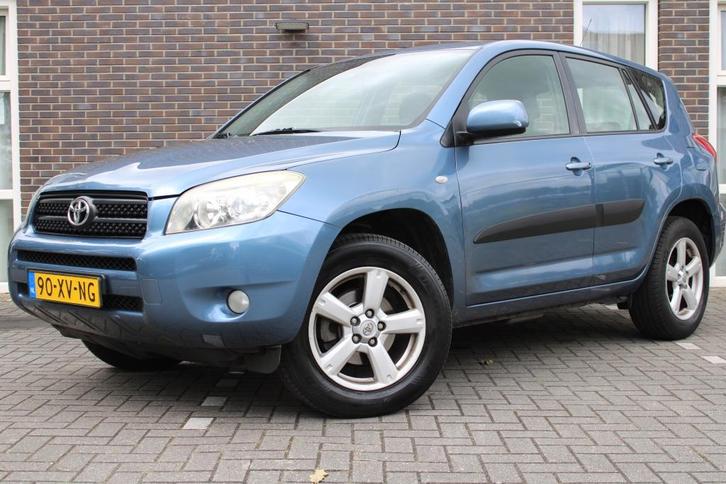 Toyota RAV4 2.0 VVTi Linea Sol-4x4-clima-trekhaak, Auto's, Toyota, Bedrijf, Rav4, 4x4, ABS, Airbags, Airconditioning, Climate control