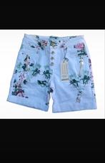 ** NIEUW **  prachtige gebloemde short. Maat 38, Maat 38/40 (M), Kort, Wit, Nieuw