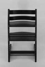 Zwart | Stokke Tripp Trapp trip trap triptrap stoel, Verzenden, Zo goed als nieuw, Meegroeistoel, Stoelverkleiner
