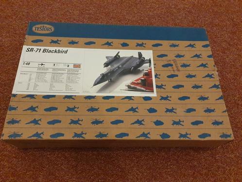 SR-71 Blackbird bouwdoos 1:48 Testors + div. Upgrades, Hobby en Vrije tijd, Modelbouw | Vliegtuigen en Helikopters, Nieuw, Groter dan 1:72