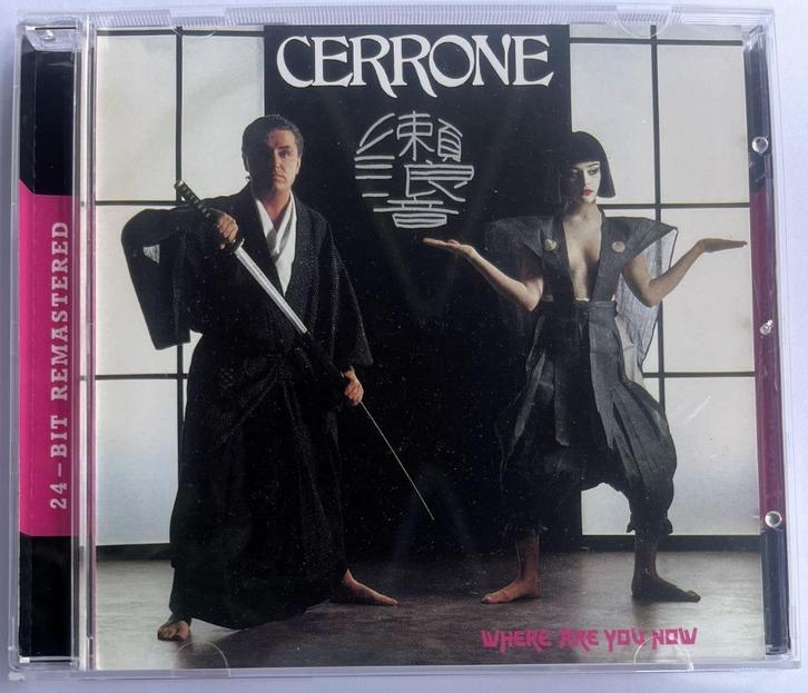Cerrone CD Where Are You Now, Cd's en Dvd's, Cd's | Pop, Zo goed als nieuw, 1980 tot 2000, Verzenden