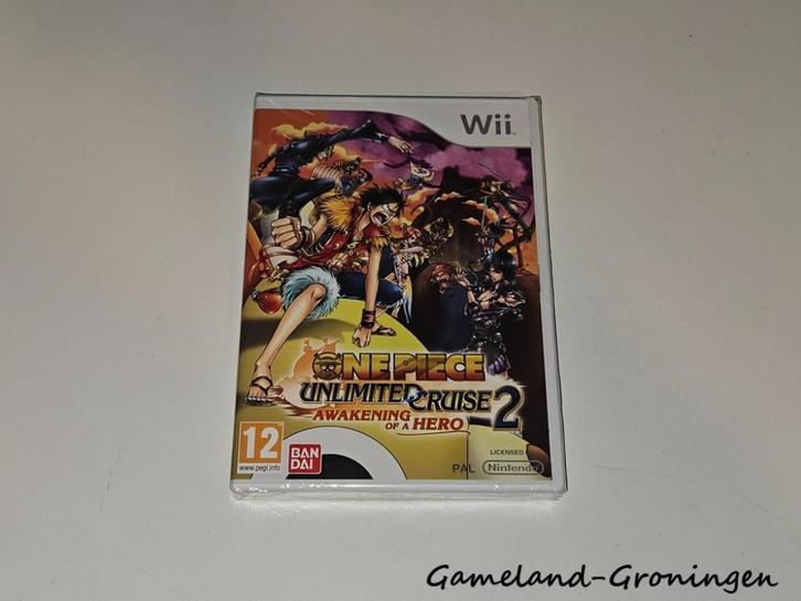 One Piece Unlimited Cruise 2 Awakening of a Hero GESEALD, Spelcomputers en Games, Games | Nintendo Wii, Nieuw, Racen en Vliegen