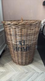 Rieten wasmand, Ophalen, Zo goed als nieuw, Rond, Riet
