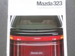Mazda 323 1989 Brochure, Boeken, Auto's | Folders en Tijdschriften, Ophalen of Verzenden, Zo goed als nieuw, Mazda