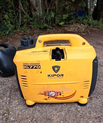 Aggregaat Kipor IG770 op benzine 230V/50hz/770watt beschikbaar voor biedingen