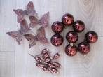Kerstballen - kerstvlinders nieuw uit Duitsland, Ophalen of Verzenden, Nieuw