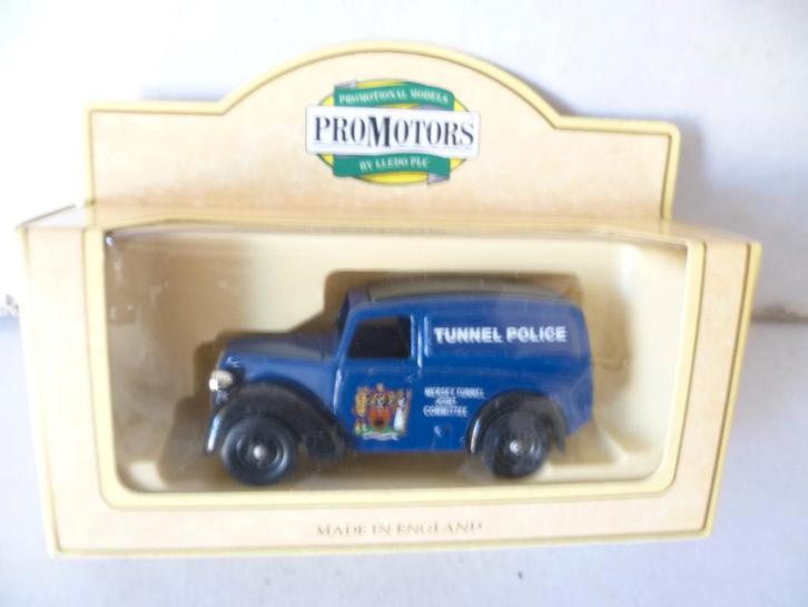 Lledo Morris Z Van Tunnel Police Promotional modelauto, Hobby en Vrije tijd, Modelauto's | Overige schalen, Nieuw, Auto, Ophalen of Verzenden