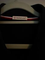 Moncler - M - Zwarte polo, Kleding | Heren, Polo's, Ophalen of Verzenden, Zo goed als nieuw, Zwart