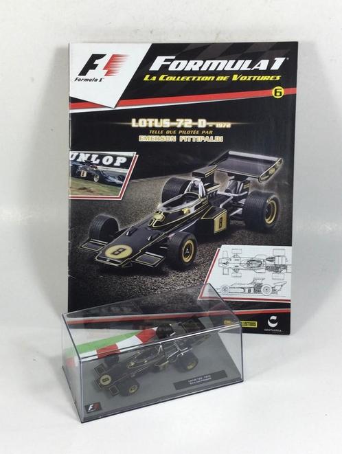 Ixo Atlas 1:43 Lotus 72D F1 (1972) Emerson Fittipaldi NIEUW, Hobby en Vrije tijd, Modelauto's | 1:43, Nieuw, Auto, Overige merken