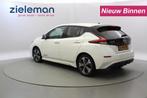 Nissan Leaf N-Connecta 40 kWh - Carplay, Camera, Stoelverw., Auto's, Nissan, Gebruikt, Adaptive Cruise Control, Wit, Origineel Nederlands