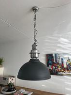 Industriële hanglamp donker grijs, Ophalen, 50 tot 75 cm, Zo goed als nieuw, Indistrieel