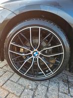 Originele BMW 405 M Performance 19" Breedset + Zomerbanden, 19 inch, Gebruikt, 255 mm, Banden en Velgen