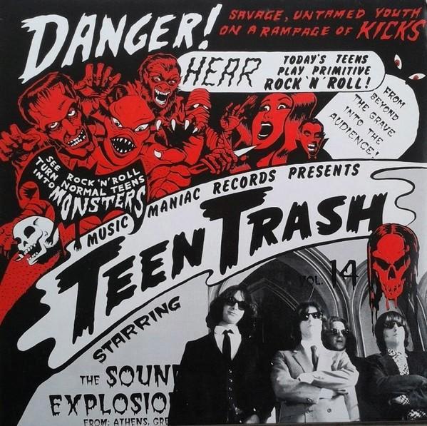 Teen Trash Volume 14: From Athens, Greece Garagerock Compl., Cd's en Dvd's, Vinyl | Rock, Zo goed als nieuw, Alternative, 12 inch