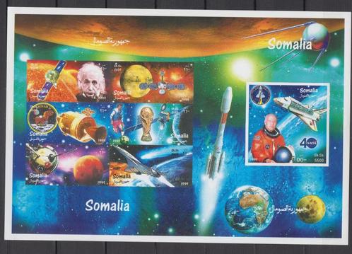 Somalië ongetand blok 40 jaar NASA, Postzegels en Munten, Postzegels | Thematische zegels, Postfris, Vliegtuigen, Ophalen of Verzenden