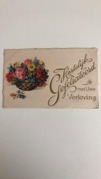 Hartelijk gefeliciteerd met Uwe Verloving., Ophalen of Verzenden, Gelopen