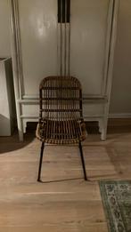 Mooie bamboe stoel, Ophalen of Verzenden, Zo goed als nieuw, Bruin, Eén