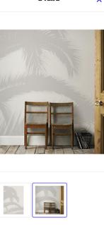 Fotobehang schaduw palmen, Huis en Inrichting, Stoffering | Behang, Ophalen of Verzenden, Minder dan 10 m²
