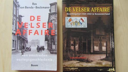 2 boeken Velseraffaire, Boeken, Oorlog en Militair, Gelezen, Ophalen of Verzenden