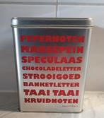 Sinterklaas blik, 13x9x17,5 cm, Ophalen of Verzenden, Zo goed als nieuw