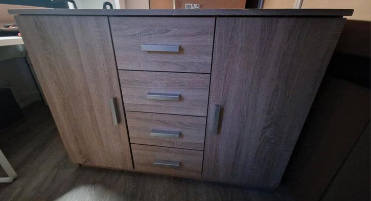 Dressoir met lades en kast, Huis en Inrichting, Kasten | Dressoirs, Zo goed als nieuw, 50 tot 100 cm, 25 tot 50 cm, Met lade(s)