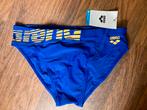 Arena blue yellow zwembroek slip briefs medium d5 34 new, Arena, Zwemslip, Verzenden, Maat 48/50 (M)