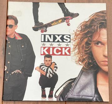 INXS - Kick lp / Europe '87 pressing w. printed inner, EX! beschikbaar voor biedingen