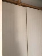 Schuifdeuren wit, Doe-het-zelf en Verbouw, Deuren en Horren, 215 cm of meer, Schuifdeur, 80 tot 100 cm, Gebruikt