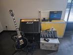 Epiphone Les Paul gitaar + versterker + accessoires, Ophalen, Gebruikt