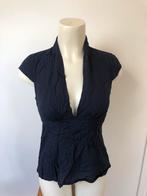 NOA NOA operafa donkerblauwe top s, Ophalen of Verzenden, Zo goed als nieuw, Korte mouw, X
