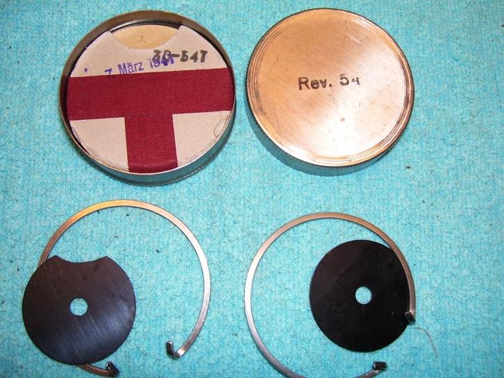 4 setjes Klarscheiben NBC, Verzamelen, Militaria | Algemeen, Landmacht, Overige typen, Overige gebieden, Ophalen of Verzenden