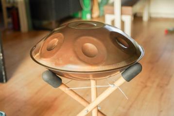 Handpan C# Pygmy 9 / Ayasa ember steel schaal / 440 hz beschikbaar voor biedingen