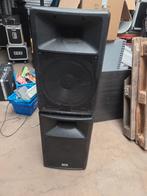 Kunstof Dap speaker set 15 inch, Ophalen, 120 watt of meer, Overige merken