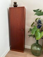 Smalle Vintage kast bv bar-, gang-, snoepkast, Ophalen, Gebruikt, 100 tot 150 cm, Minder dan 150 cm