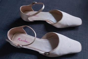 Rainbow trouwschoenen ivoor maat 5,5 = 39 beschikbaar voor biedingen